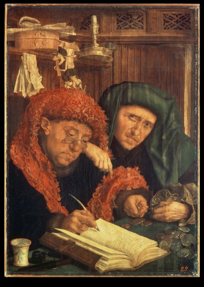The Tax Collectors by Marinus van Roejmerswaelen
